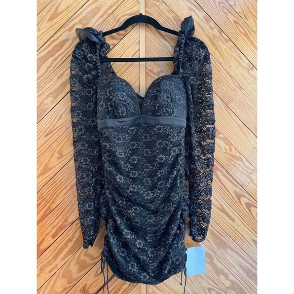 For Love & Lemons Free People Lace Mini Dress - Picture 6 of 16